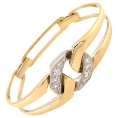 Yellow Gold and Diamond Bracelet