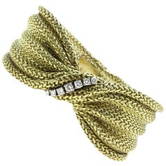 Yellow Gold and Diamonds Bracelet