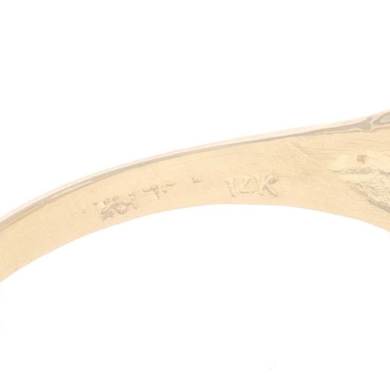 Moneta d'oro giallo autentica 1865 Peso messicano Maximiliano Emperador Anello 14k 22k in vendita 3