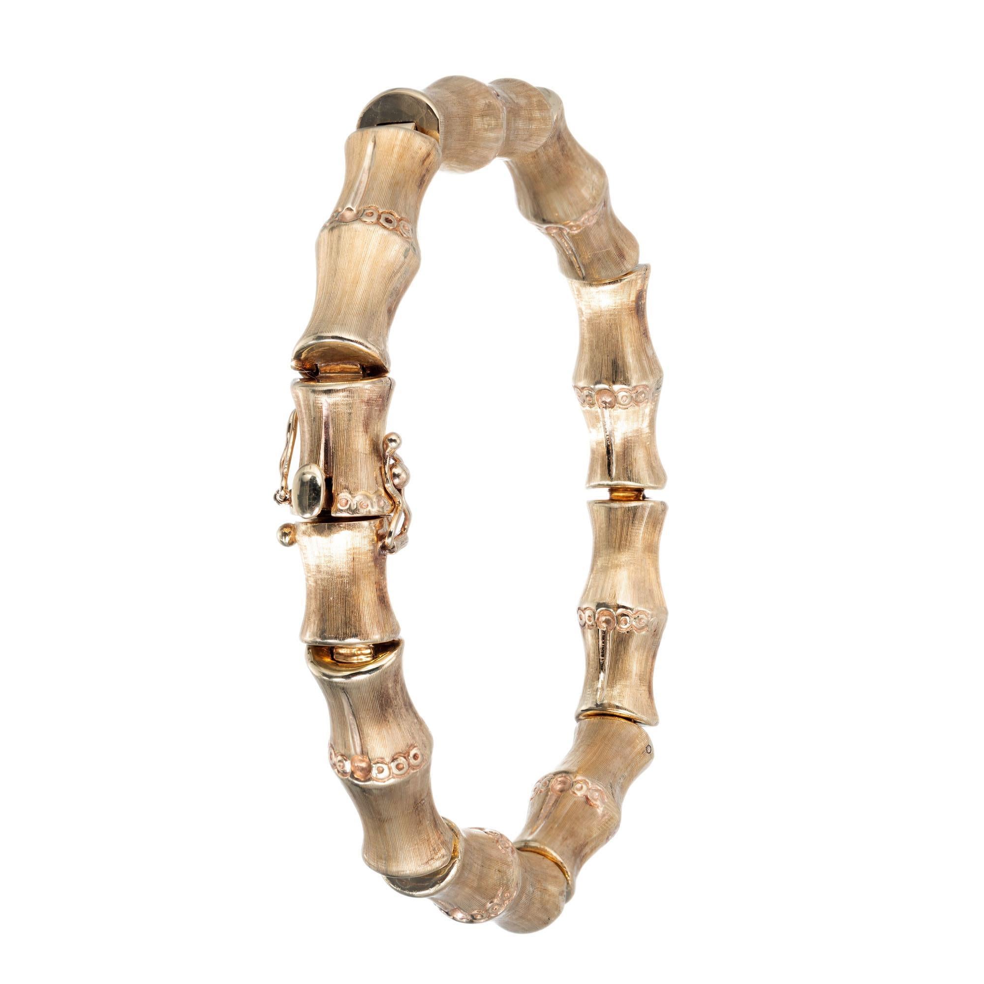 bamboo link bracelet