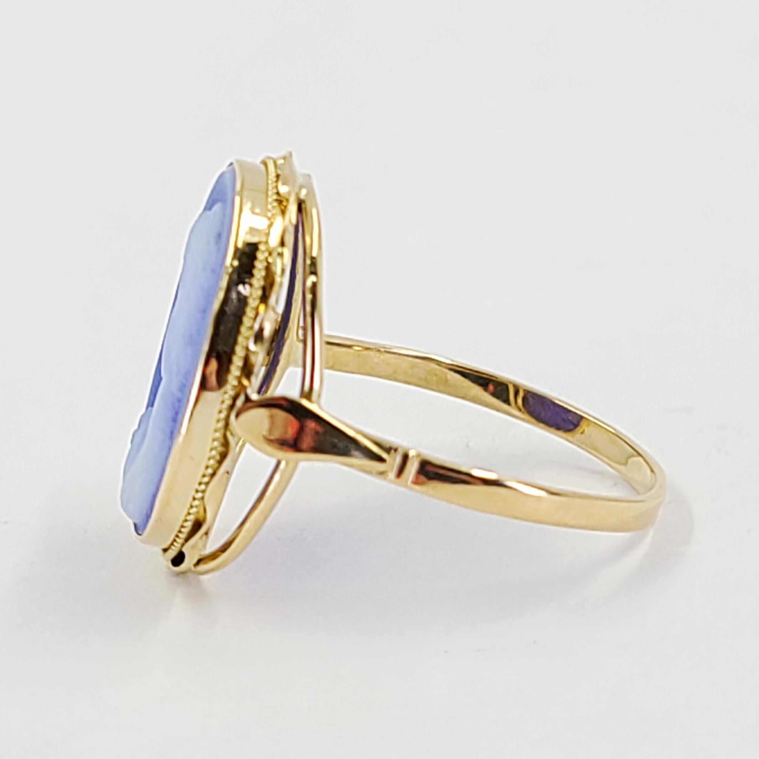 cameo ring vintage