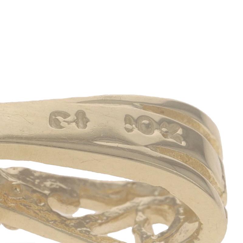 Pendentif Halo en Or Jaune Saphir Bleu - 10k Oval 2.92ctw Pour femmes en vente