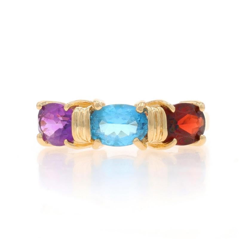 Taille : 8
Frais de taille : Up&Up 2 tailles pour $25 ou Down 1 taille pour $25

Contenu du métal : Or jaune 10k

Informations sur les pierres

Topaze naturelle
Traitement : Amélioration de routine
Carat(s) : 1.10ct
Coupe : Ovale
Couleur :