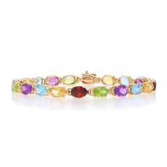 Topaz Link Bracelets