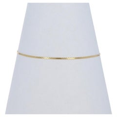 Bracelet en or jaune à maillons Boston 7" 14k