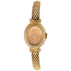 Boucheron yellow Gold  1960s Ladies Watch