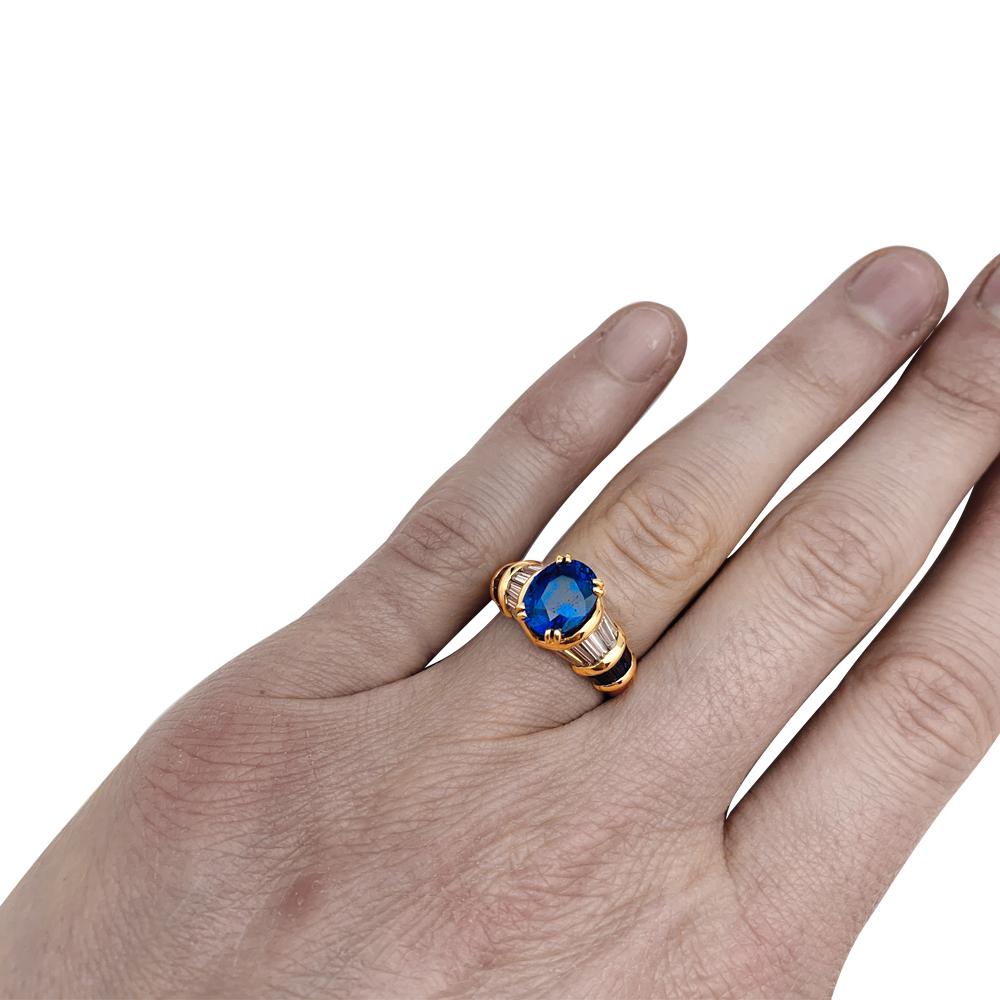 boucheron ring blue