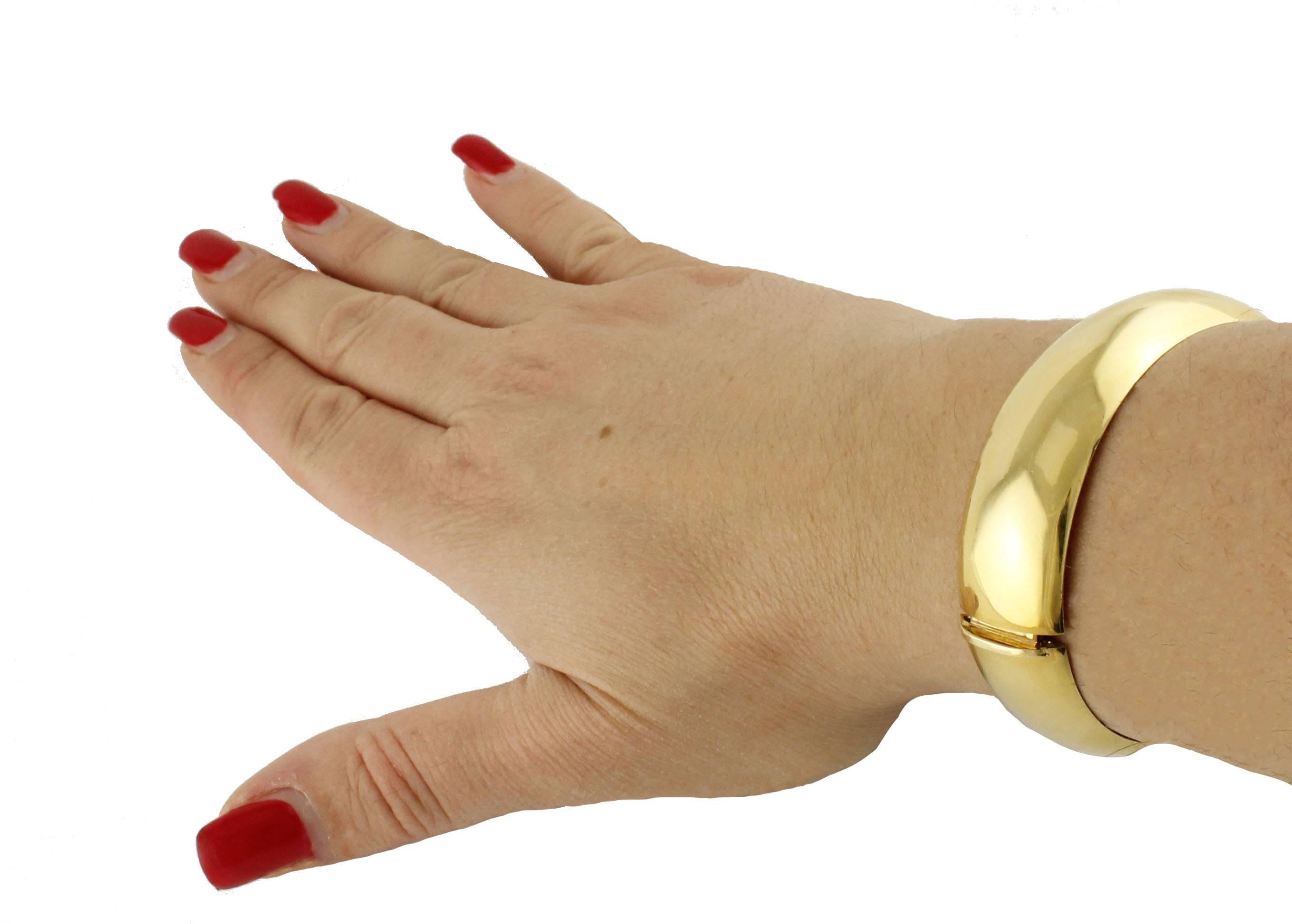 Yellow Gold Bracelet In Good Condition In Marcianise, Marcianise (CE)