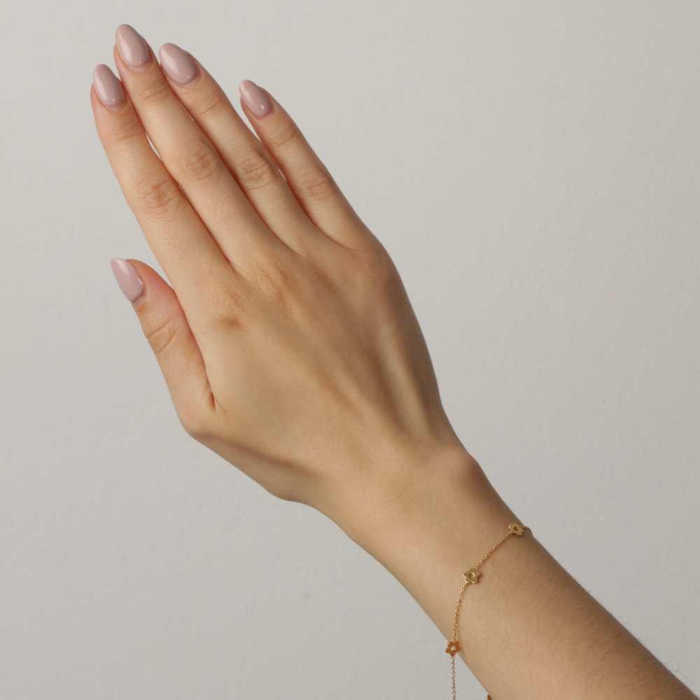 Bracelet en or jaune en vente 1
