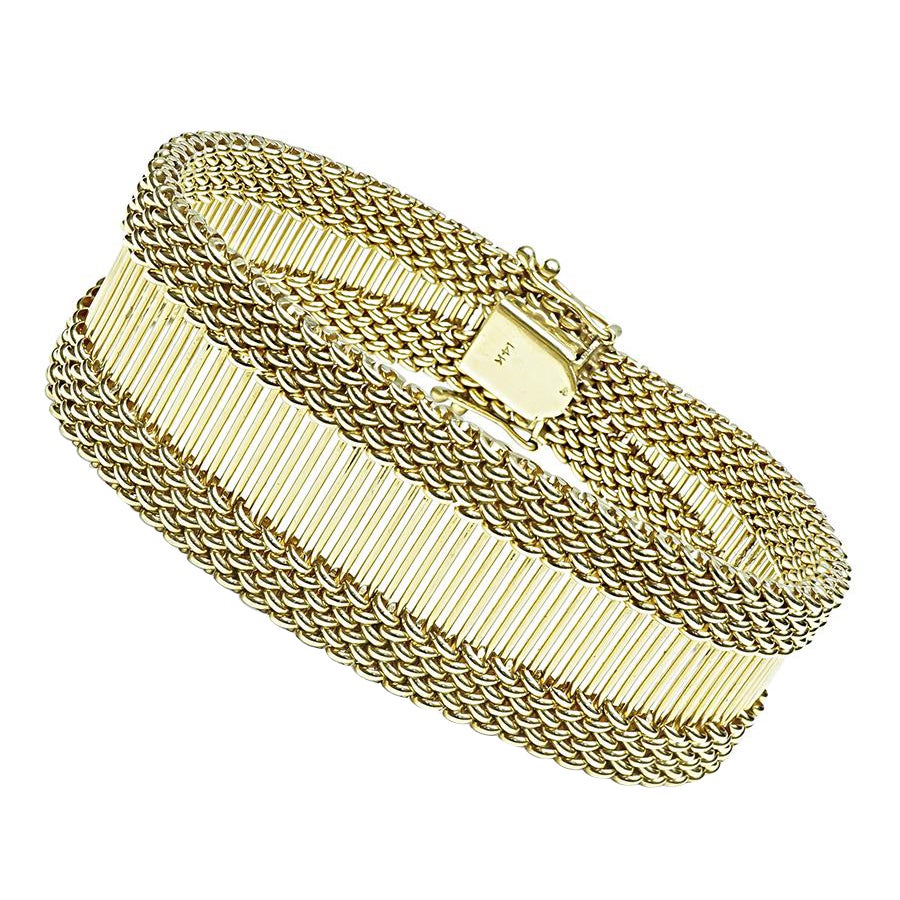 Bracelet en or jaune