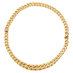 Antique Yellow Gold Bracelet/Necklace Combination