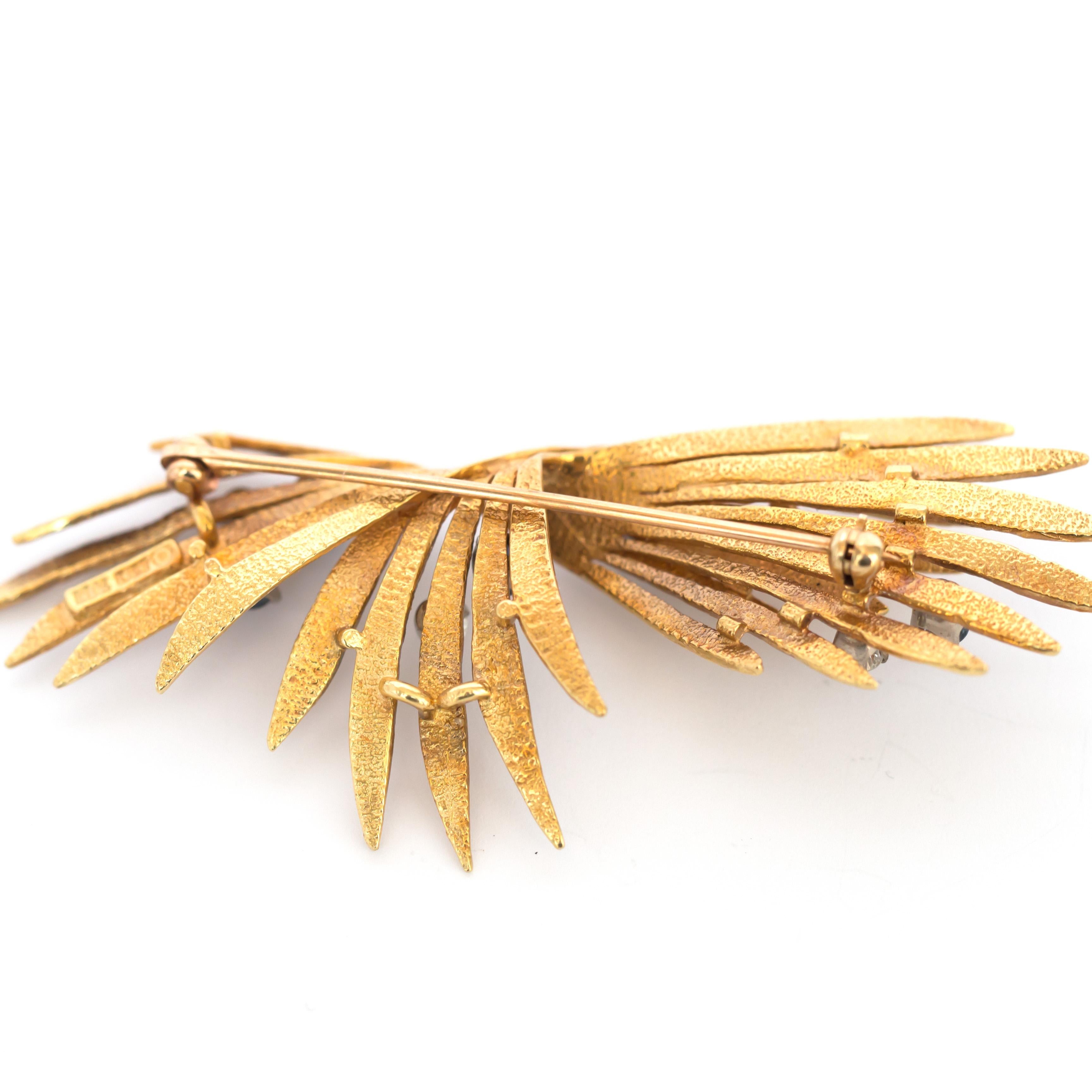 yellow gold gold brooches
