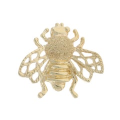 Spilla ape bombo in oro giallo 14k Inscect Pin