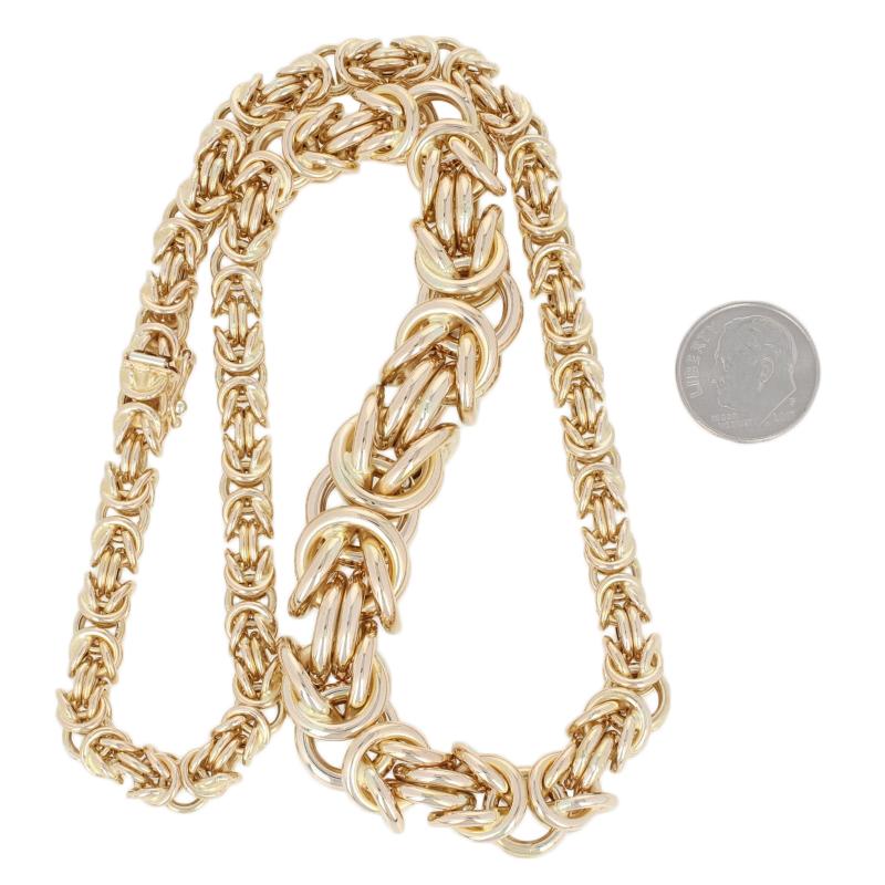graduated byzantine necklace