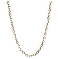 Collier à chaîne en or jaune 16 1/2" - 14k