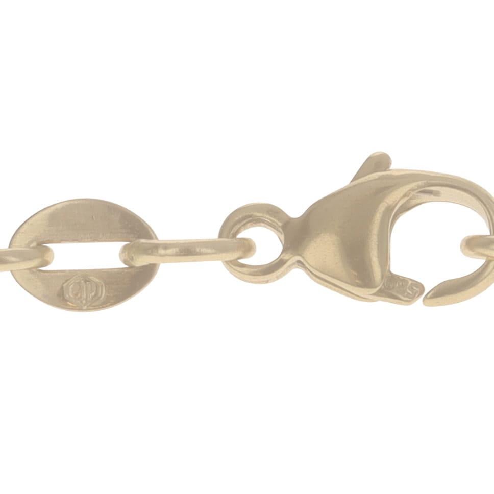 Collana a catena in oro giallo 16