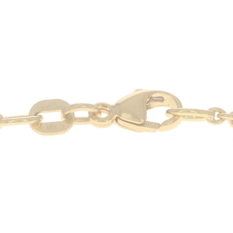 Collar Cadena Portacable Oro Amarillo 20