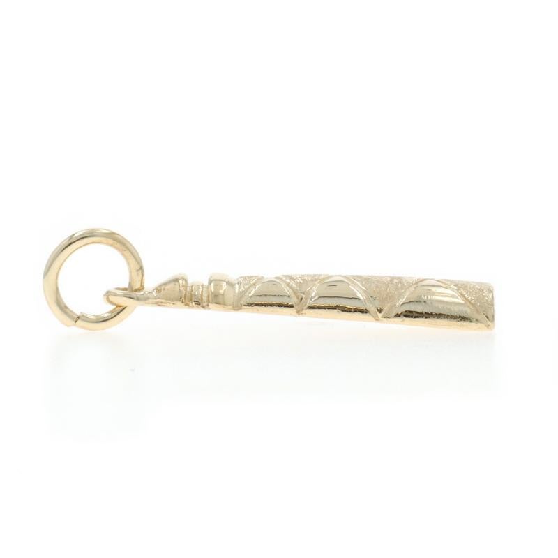 Charm in oro giallo Cape Lookout 14k Lighthouse In condizioni ottime in vendita a Greensboro, NC