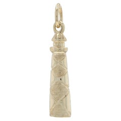 Charm in oro giallo Cape Lookout 14k Lighthouse