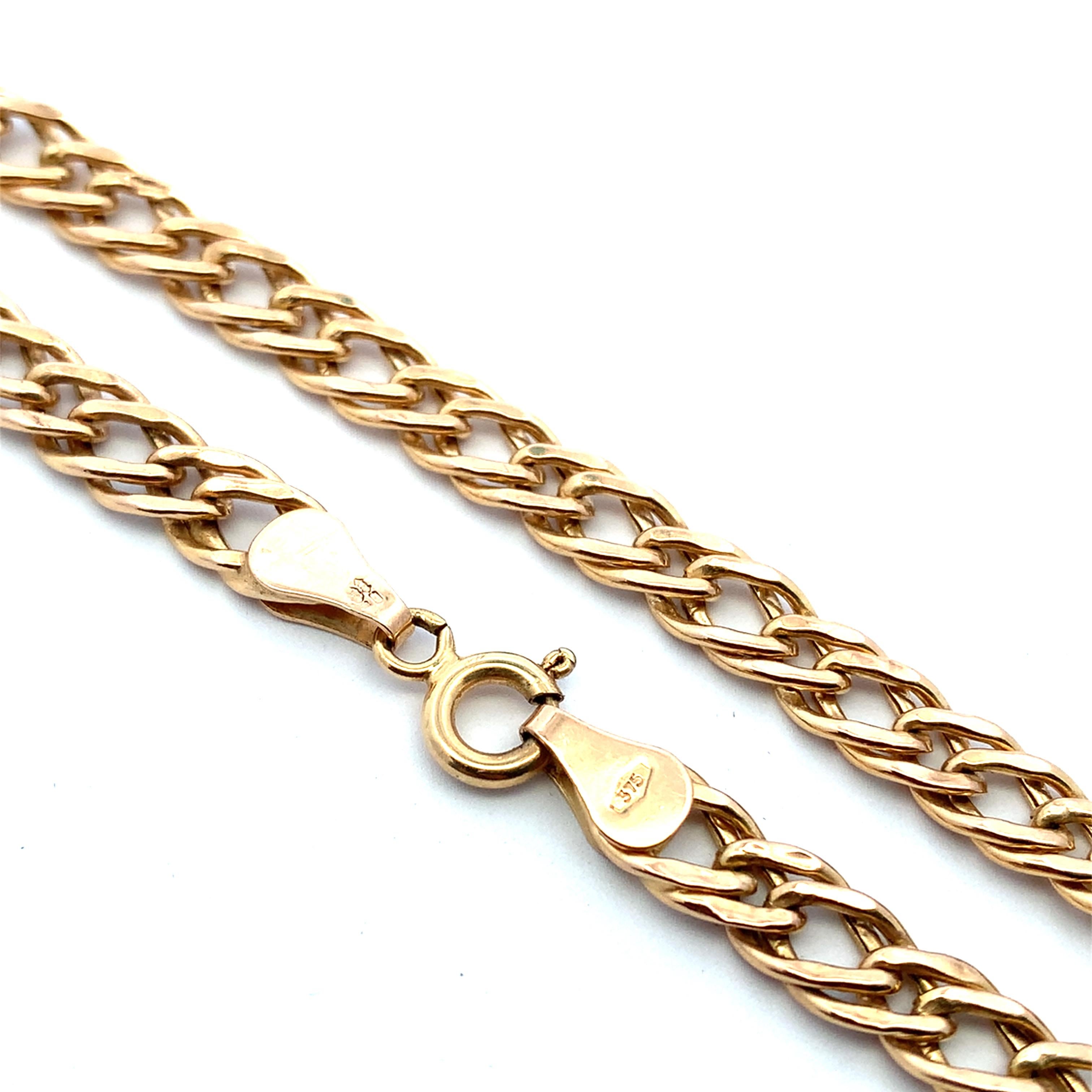 Femenino o masculino Pulsera de cadena de oro amarillo unisex en venta