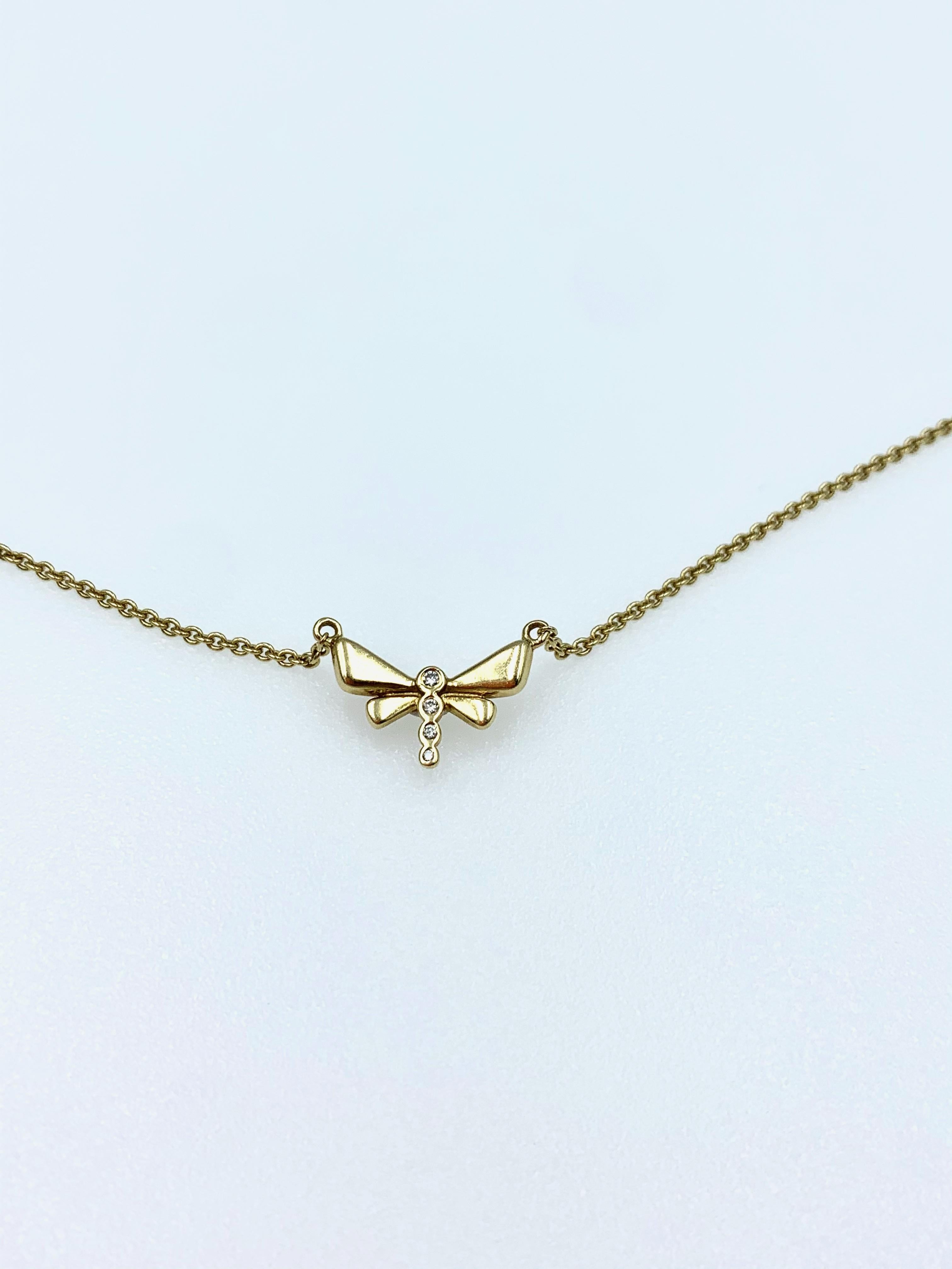 dragonfly choker necklace