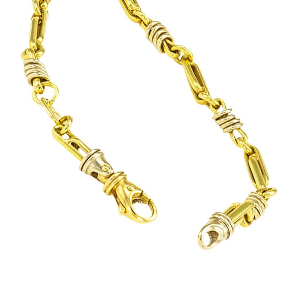 Chaîne collier en or jaune 1