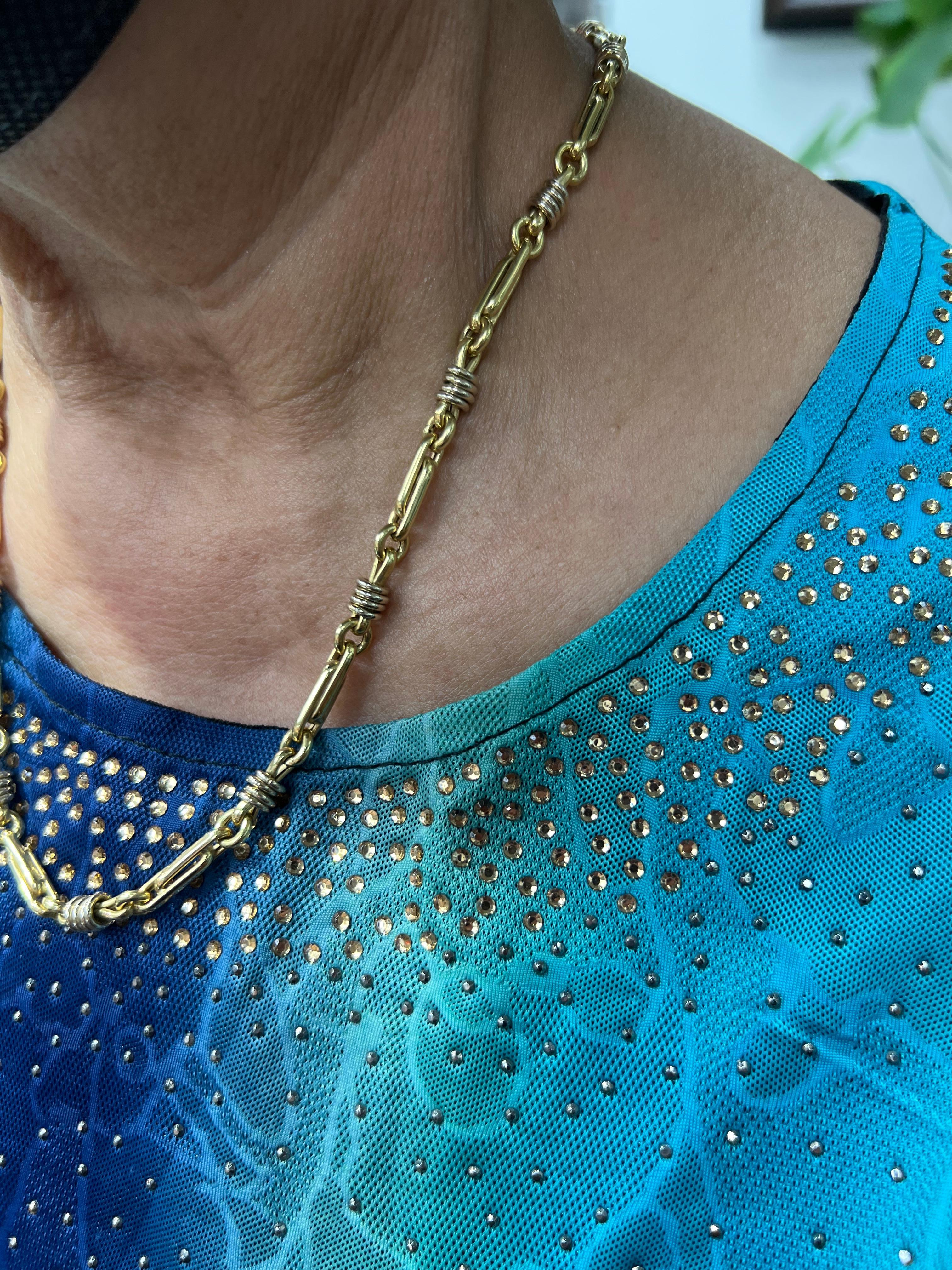 Chaîne collier en or jaune 3