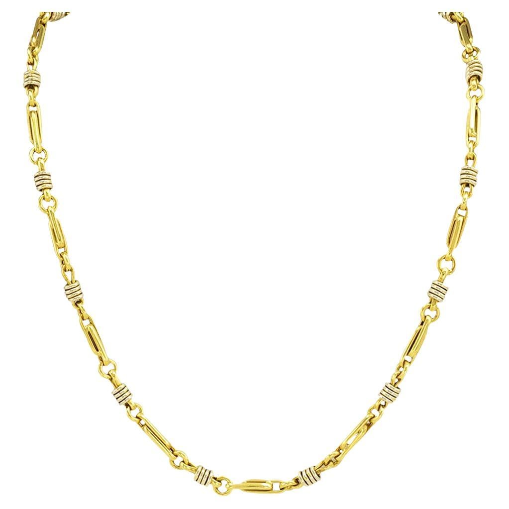 Chaîne collier en or jaune