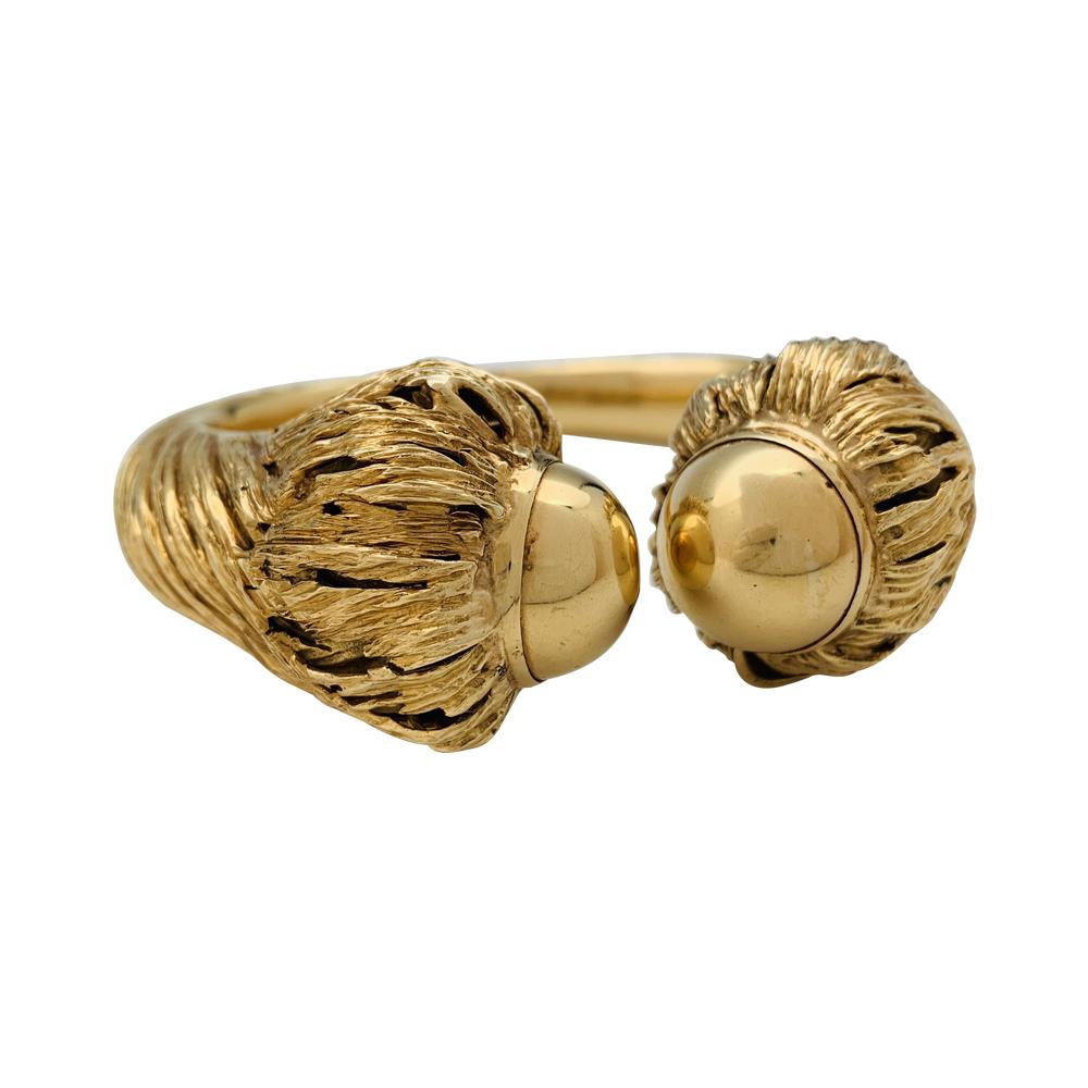 Yellow Gold Chaumet Bangle In Good Condition In Paris, IDF