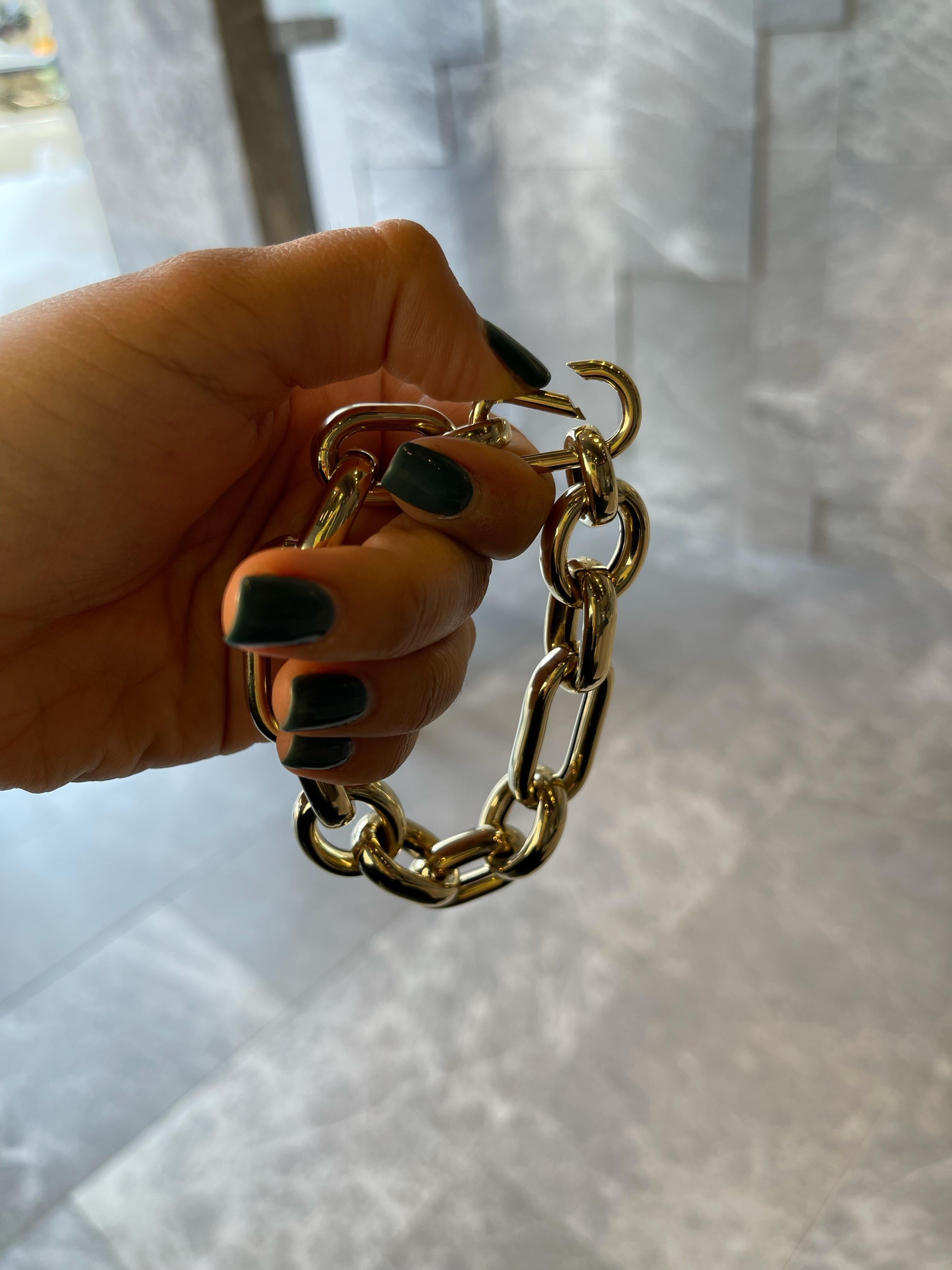 multi chain gold bracelet