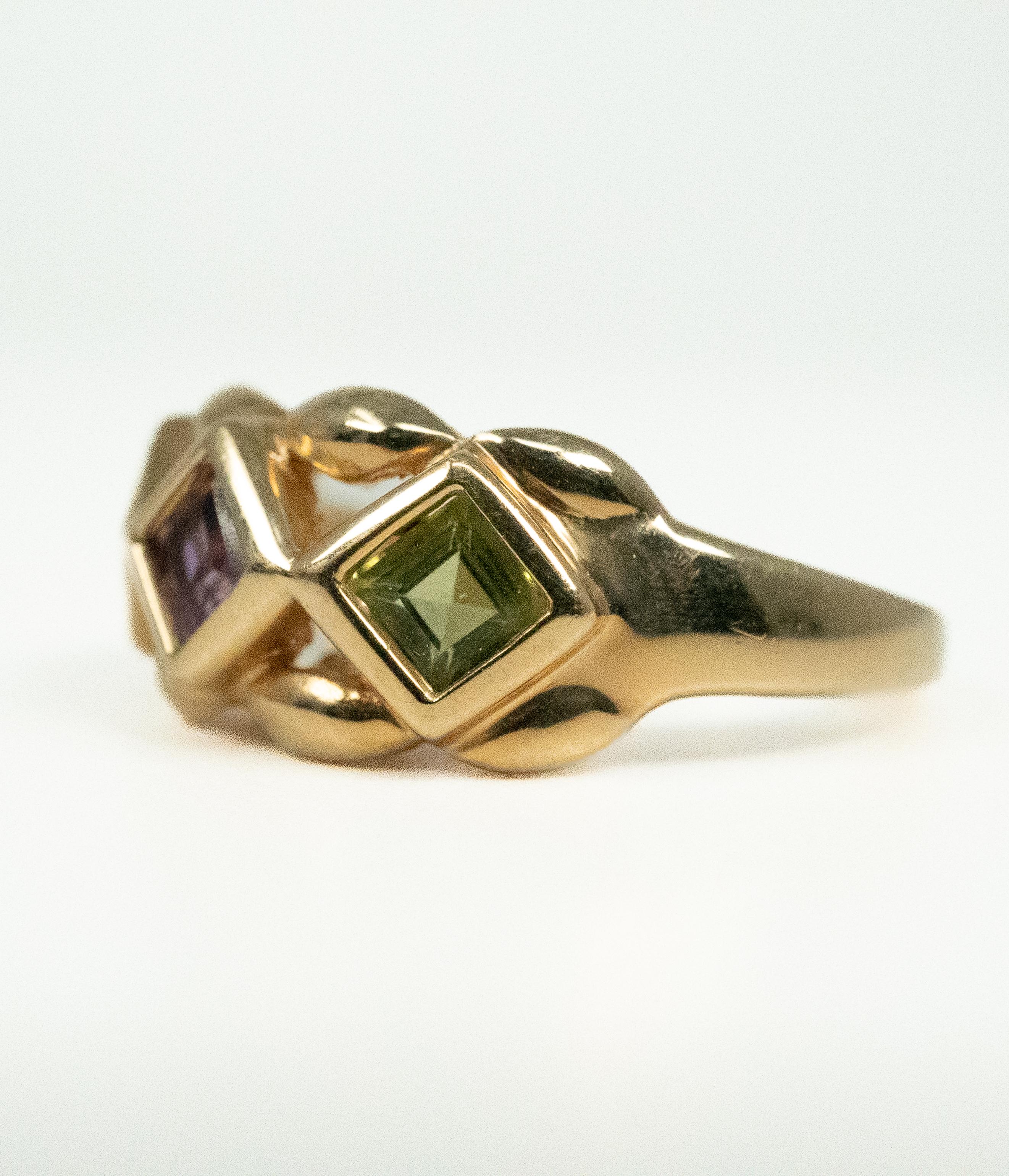 Such beautiful soft colors!  The Citrine, Amethyst and Topaz stones just pop!