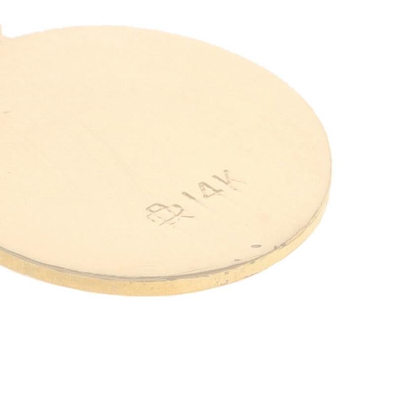 Charm de confirmation en or jaune 14k catholique Pour femmes en vente