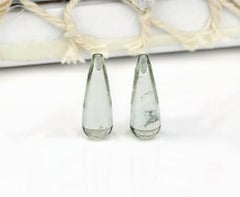 Yellow Gold Contemporary Daffodil Flower Pendant Necklace with Tourmalines