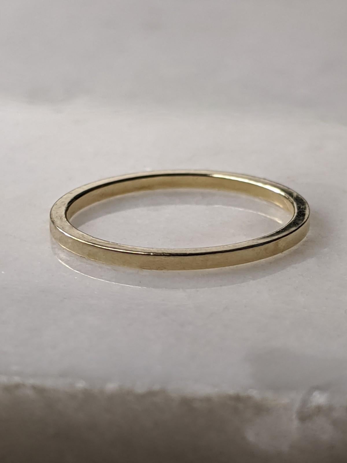 Yellow Gold Contemporary Ring For Sale 6