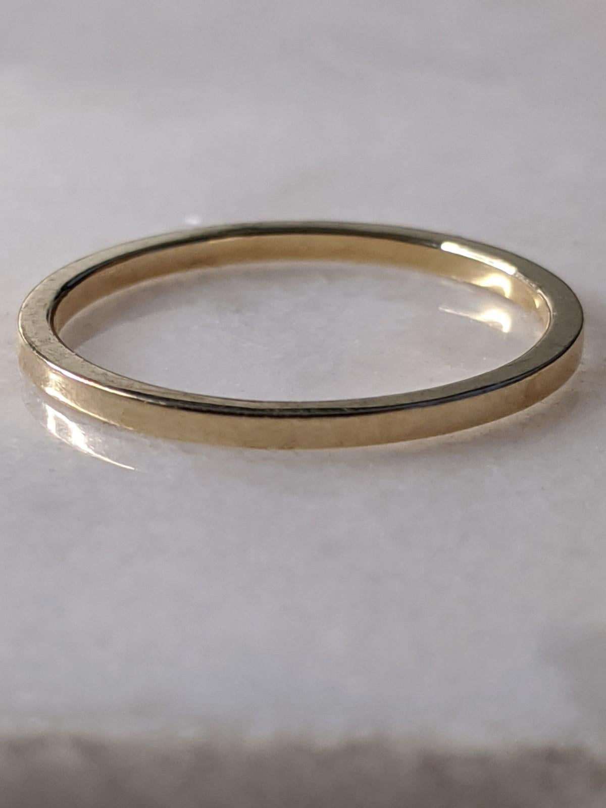 Yellow Gold Contemporary Ring For Sale 5