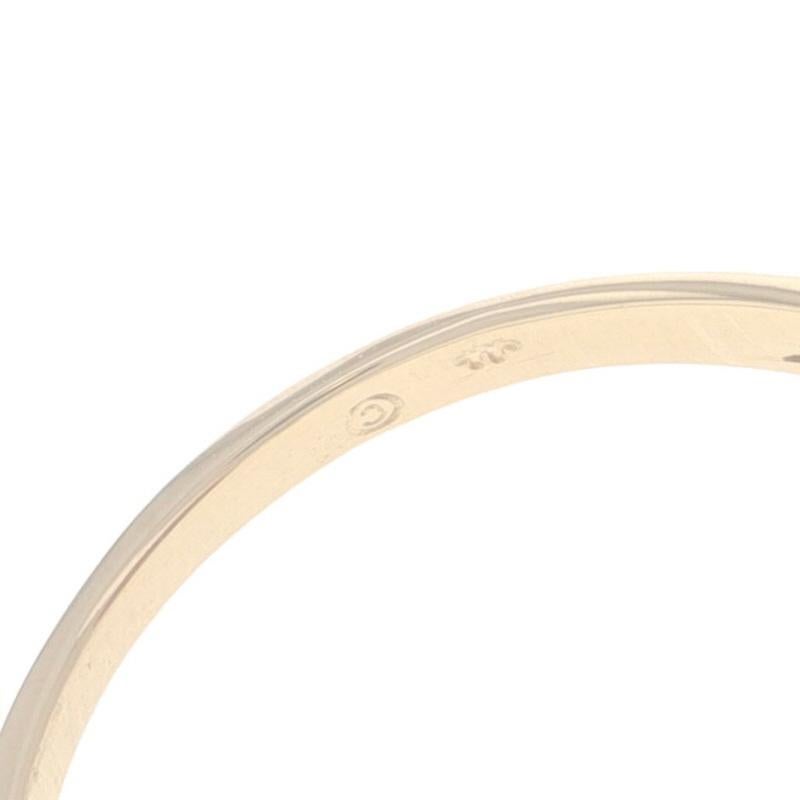 Yellow Gold Coral Cocktail Solitaire Bypass Ring - 14k Oval Cabochon For Sale 1