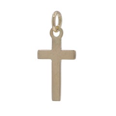 Breloque Croix en or jaune - 14k Faith