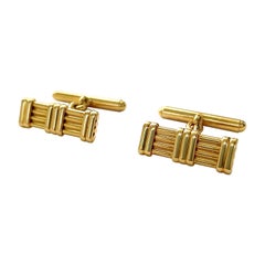 Rosior Yellow Gold Cufflinks