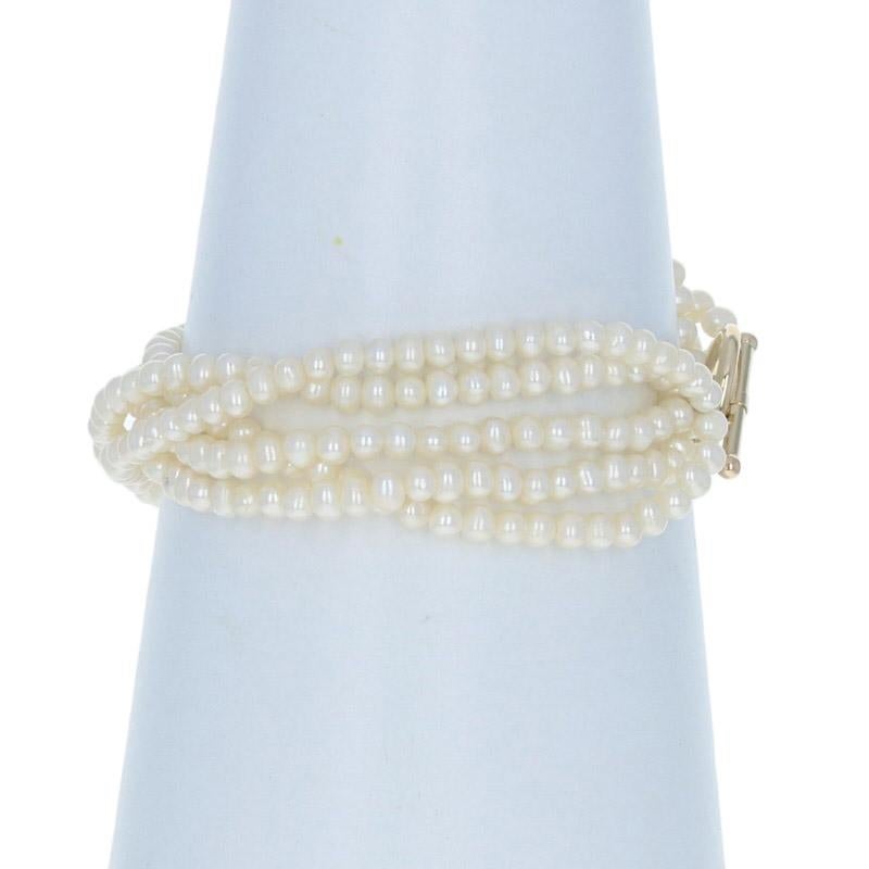 5 layer pearl necklace