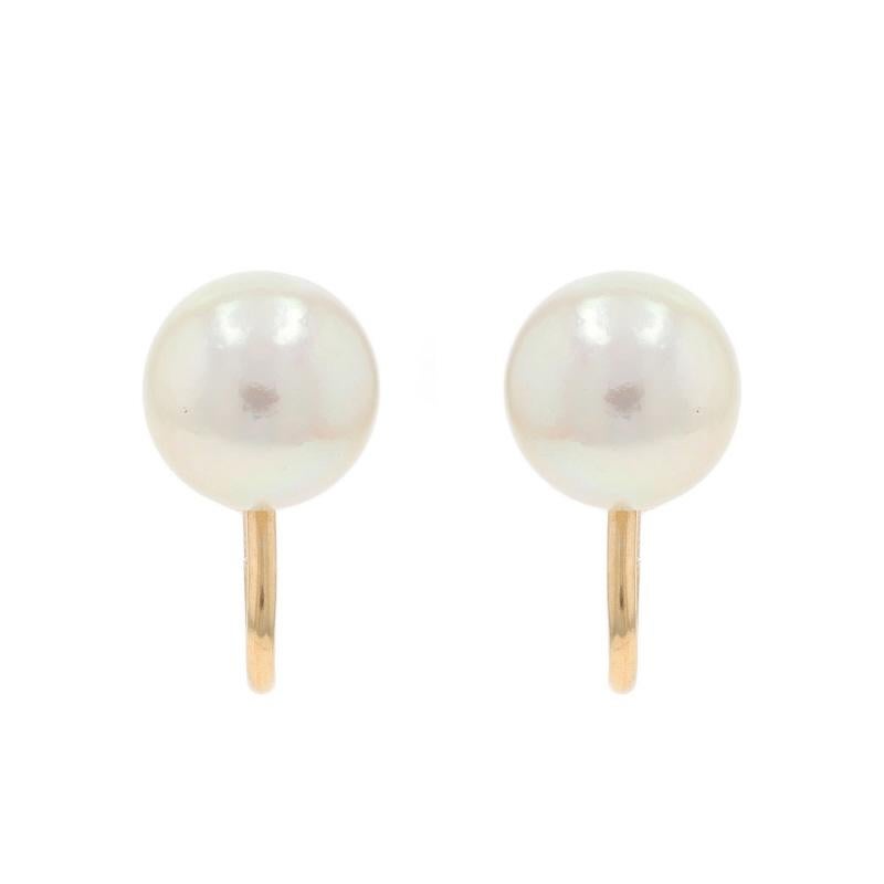 Contenido de metal: Oro amarillo de 14 quilates

Información sobre Stone

Perlas cultivadas
Tamaño: 9,4 mm x 9,5 mm y 9,6 mm

Estilo: Tachuela
Tipo de cierre: Cierres de rosca no perforados

Medidas

Alto: 21/32