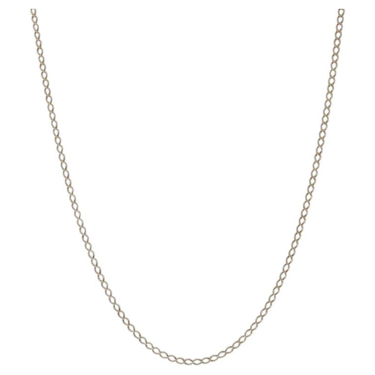 Collana a catena in oro giallo 21 1/4" - 14k
