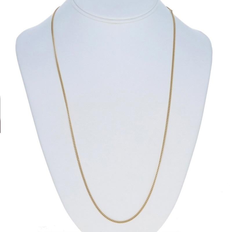 Donna Collana a catena in oro giallo 24 3/4