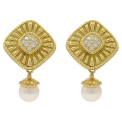 Pearl Dangle Earrings