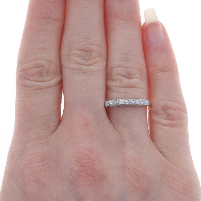 Gelbgold Diamant Art Deco Ehering - 18k Einzelschliff .18ctw Vintage Ring (Einfacher Schliff) im Angebot