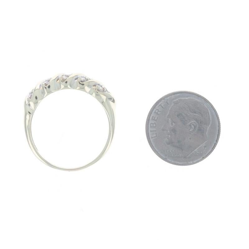 Bague en or jaune 14k avec diamant rond brillant .50ctw en vente 1