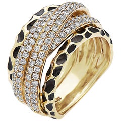 Yellow Gold Diamond Band