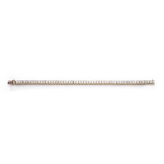 Pulsera de diamantes de oro amarillo