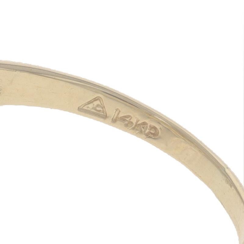Yellow Gold Diamond Butterfly Cluster Cocktail Ring 14k Single Cut .30ctw Nature For Sale 2