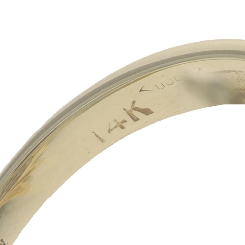 Gelbgold Diamant-Cluster-Cocktail- Bypass-Cocktailring - 14k Rnd 2,00ctw florales Sprühmittel 2