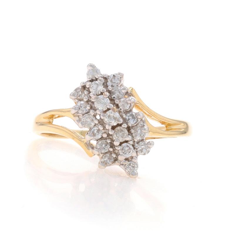 Dimensione: 9
Tassa sulle taglie: Aumento di 3 taglie per $35 o Diminuzione di 1 taglia e mezza per $35

Contenuto metallico: Oro giallo 14k e oro bianco 14k

Informazioni su A. Stone

Diamanti naturali
Carati: .50ctw
Taglio: Rotondo